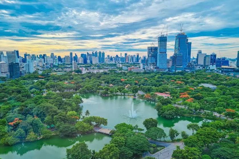 پارک لومپینی بانکوک . منبع عکس: گوگل مپ. عکاس: Thunyaporn Srithong