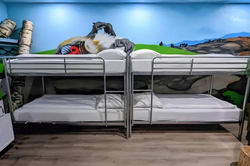 Amsterdam Teleport Hotel - Budget 8-Person Studio with Private External Bathroom