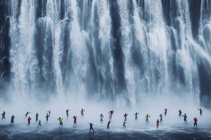 جشنواره باغ آبی سوات در بالی