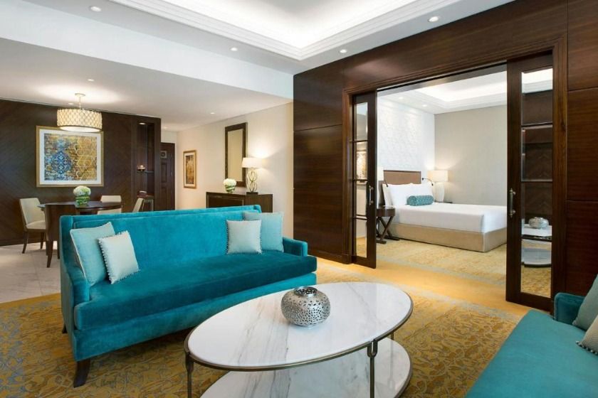 The Ritz-Carlton, Dubai - Family Suite, Partial ocean view