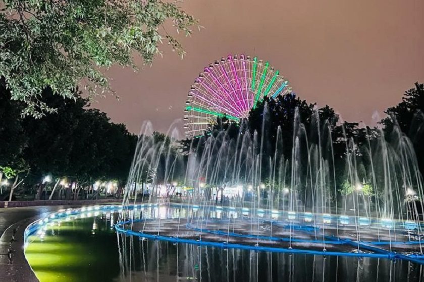 بوستان ملت. منبع عکس: گوگل مپ. عکاس: امین نعمتی 