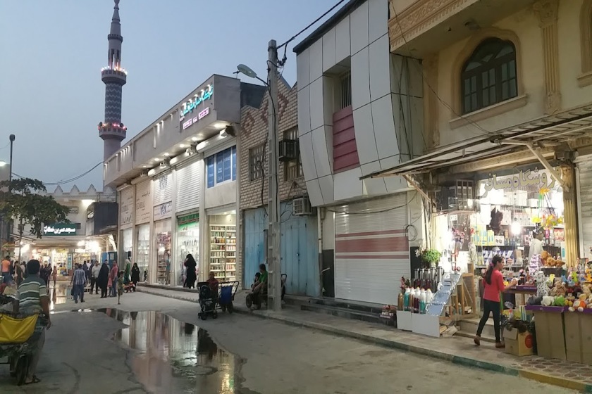 بازار قدیم قشم.  منبع عکس: گوگل‌مپ. عکاس: Nima M.G