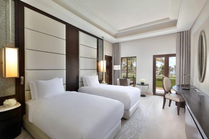 Al Bustan Palace, a Ritz-Carlton Hotel Muscat - Deluxe Twin Pool View, Guest room