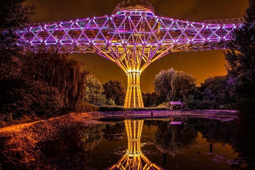 جاهای دیدنی تهران در شب