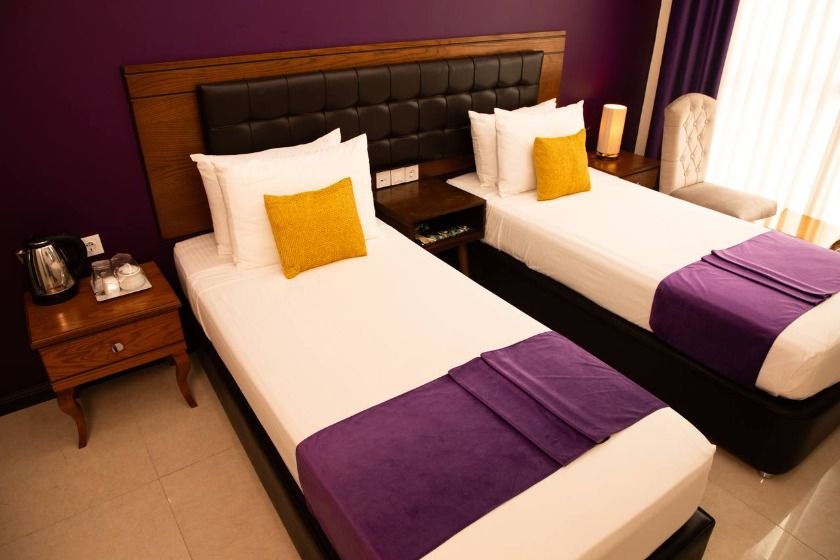 هتل آپارتمان ستیا تهران - اتاق دو تخته تویین