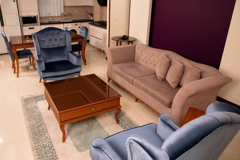 هتل آپارتمان ستیا تهران - آپارتمان دو خوابه سوپر رویال