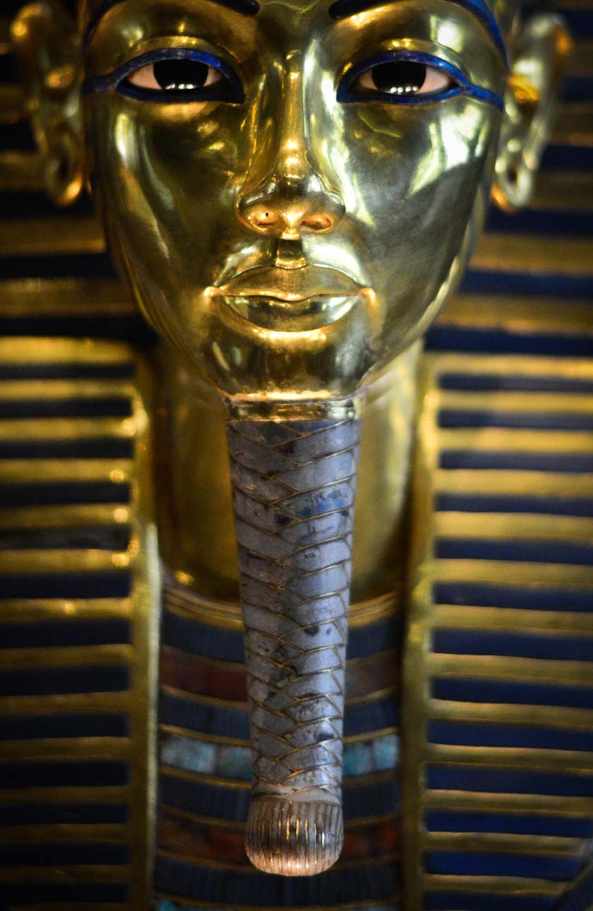 ریش ماسک توت عنخ آمون