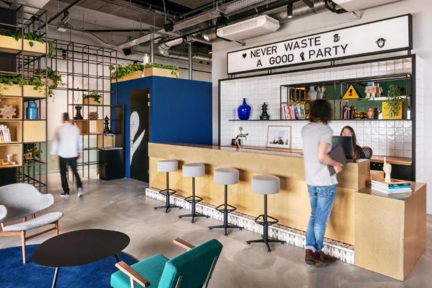 The Social Hub Amsterdam City - cafe