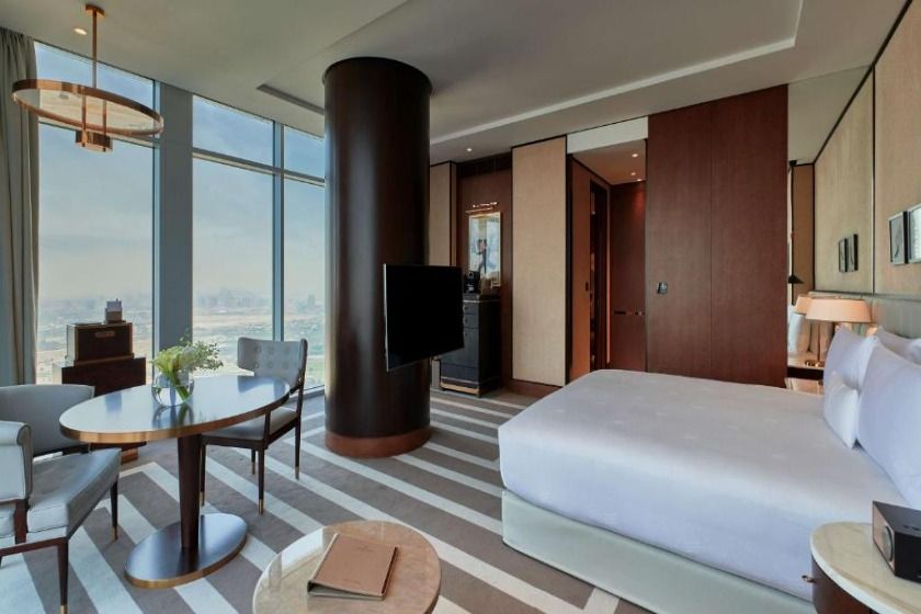 Waldorf Astoria Dubai International Financial Centre Dubai - Corner King Room with Skyline View