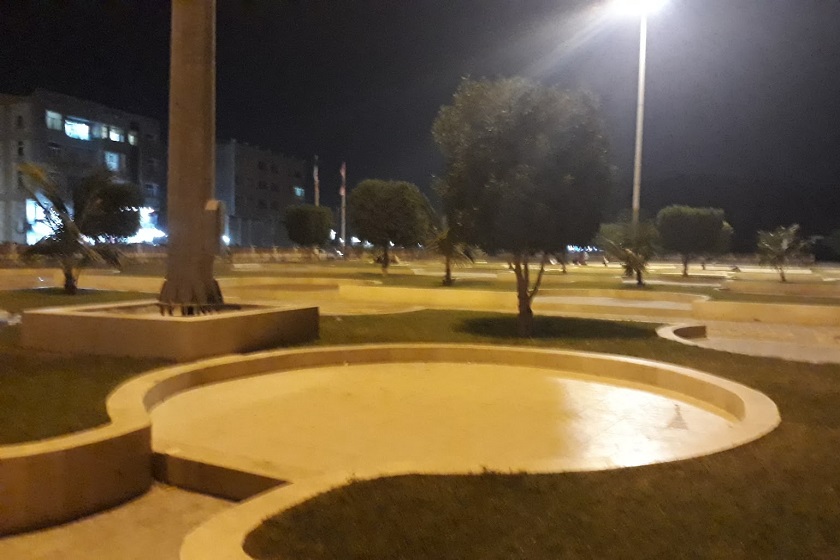 پارک ساحلی هلر قشم.  منبع عکس: گوگل‌مپ. عکاس: محمد مهدی حاج اسمعیلی