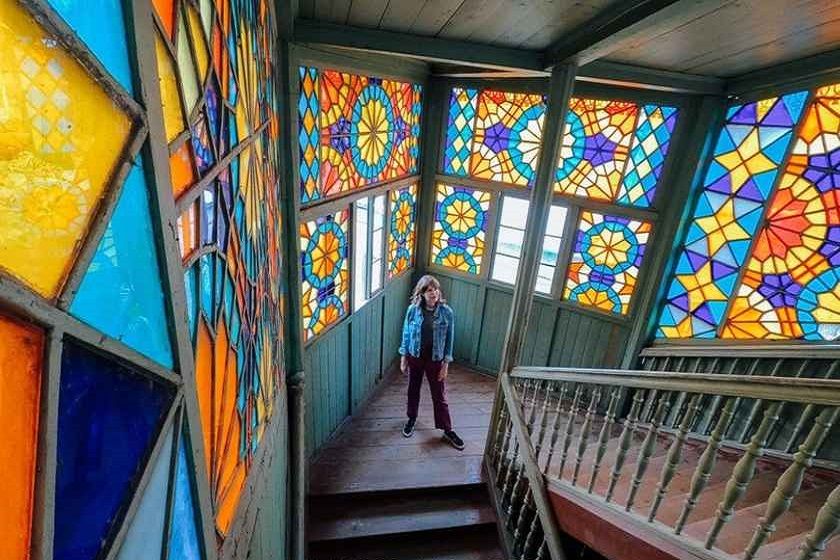 خانه کالیدوسکوپ تفلیس. منبع عکس: Wander-Lush.Org. عکاس: نامشخص