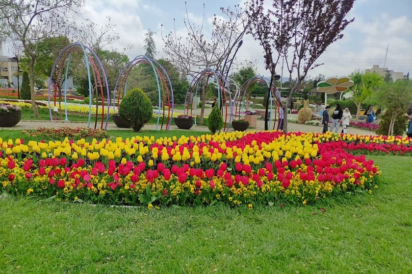 باغ گلهای مشهد. منبع عکس: گوگل مپ. عکاس: مرتضی اسماعیلی