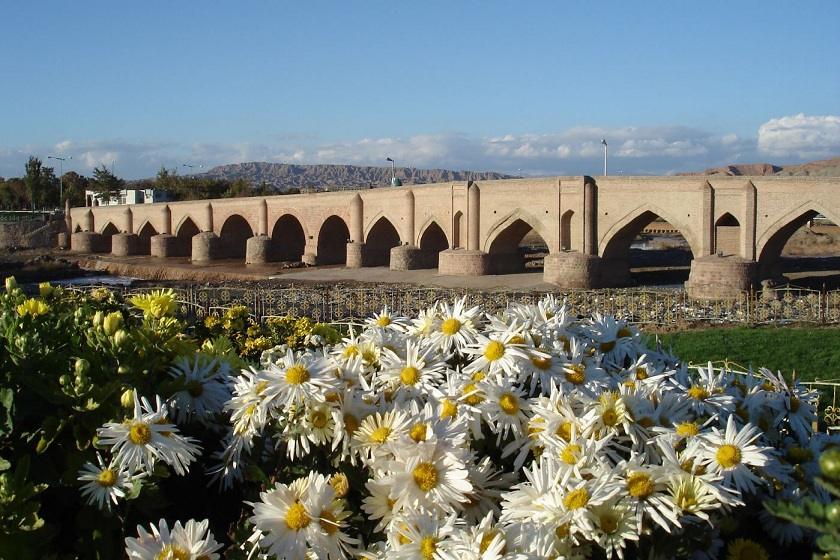 پل آجی چای تبریز. منبع عکس: گوگل‌مپ. عکاس: محمد‌حسین گرانمایه