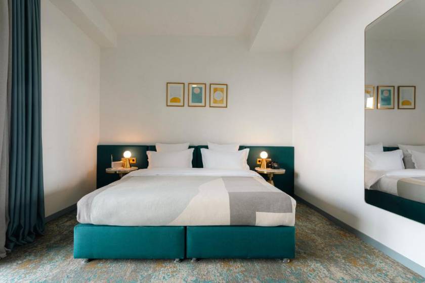 Castor & Pollux Hotel - Deluxe Double Room with City View