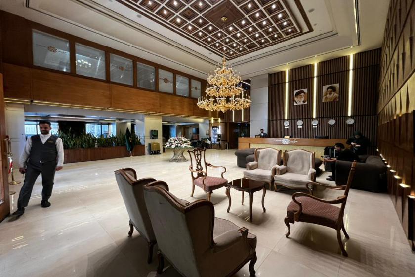 هتل فدک الزهرا مشهد - لابی