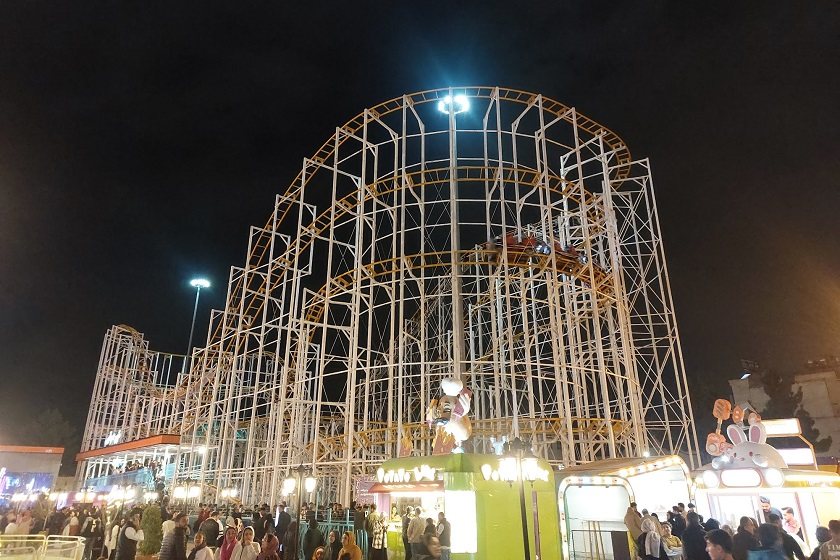 شهربازی قهرمان مشهد. منبع عکس: گوگل مپ. عکاس: محمد مرتضایی