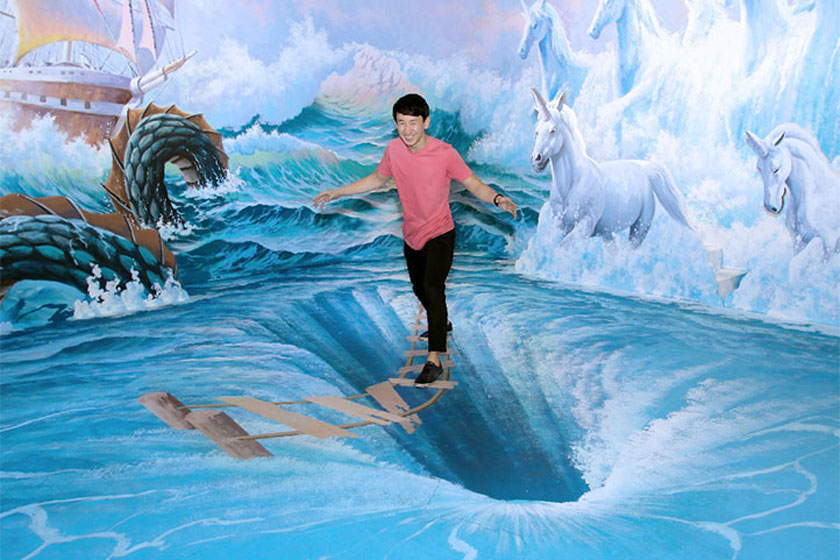 موزه تریک آی. منبع عکس: وبسایت dragonhilllodge.com. عکاس: نامشخص