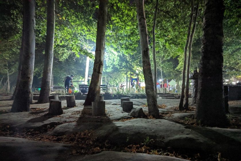 بوستان جنگلی وکیل آباد مشهد. منبع عکس گوگل مپ. عکاس Hadees