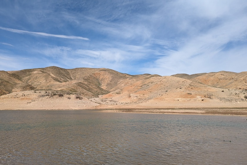 سد کارده مشهد. منبع عکس: گوگل مپ. عکاس: امید میلانی‌فرد