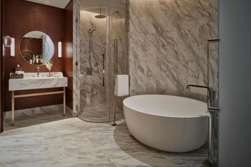 Waldorf Astoria Dubai International Financial Centre Dubai - Grand King Corner Suite with Skyline View