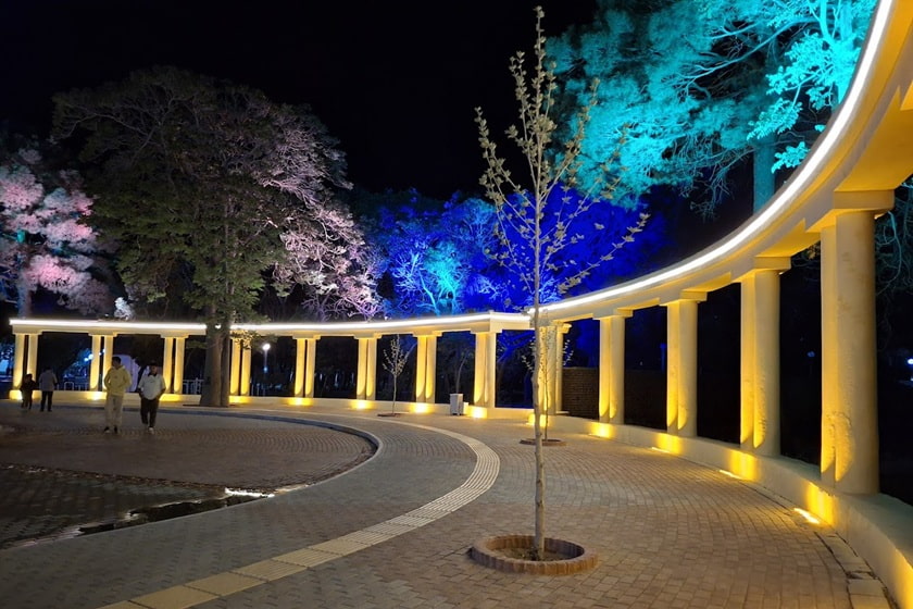 باغ ملی فریمان. منبع عکس: گوگل مپ. عکاس: رضا