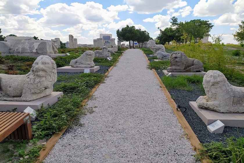 حمام های باستانی رومی آنکارا . منبع عکس: گوگل مپ. عکاس: Antonin Pospisil