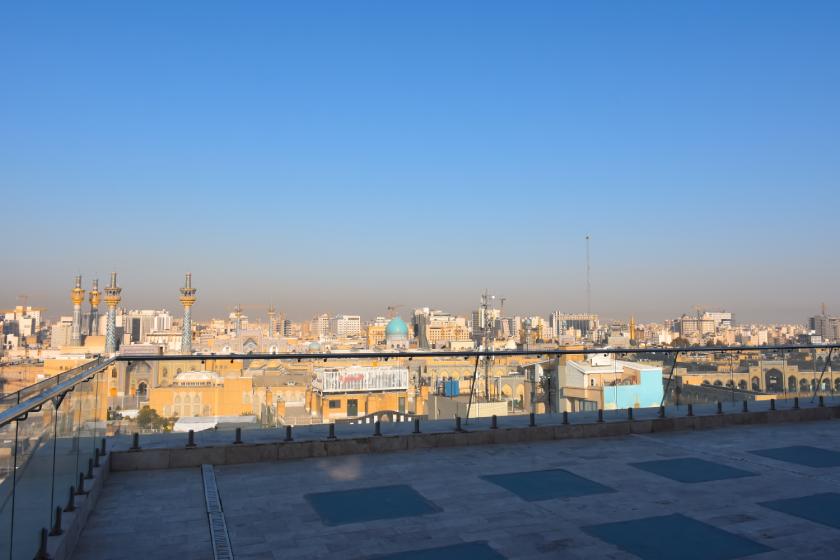 هتل فدک الزهرا مشهد - تراس