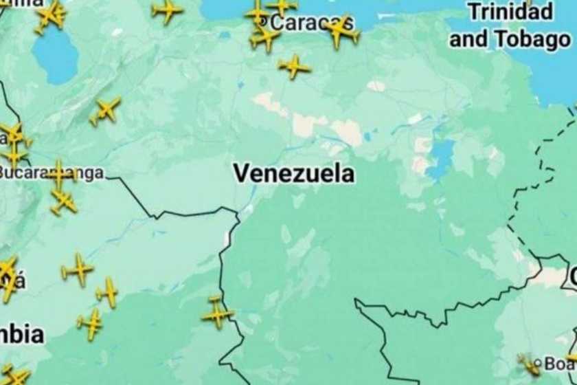 بسته شدن حریم هوایی ونزوئلا