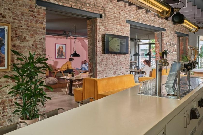 CityHub Amsterdam - lobby