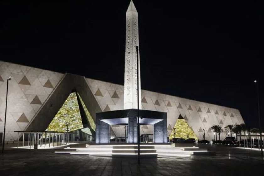 آب در موزه بزرگ مصر نفوذ کرد