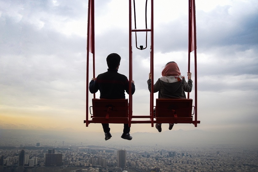 تاب آسمان برج میلاد