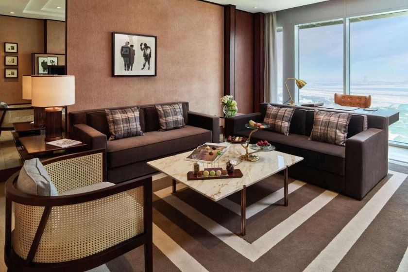 Waldorf Astoria Dubai International Financial Centre Dubai - Premium Grand King Suite