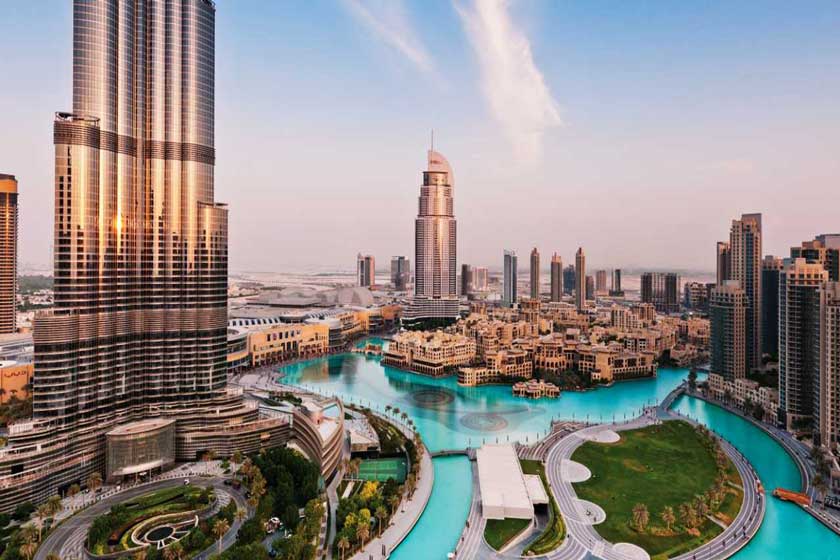 پارک برج. منبع عکس: وبسایت dubaiofw.com. عکاس: نامشخص