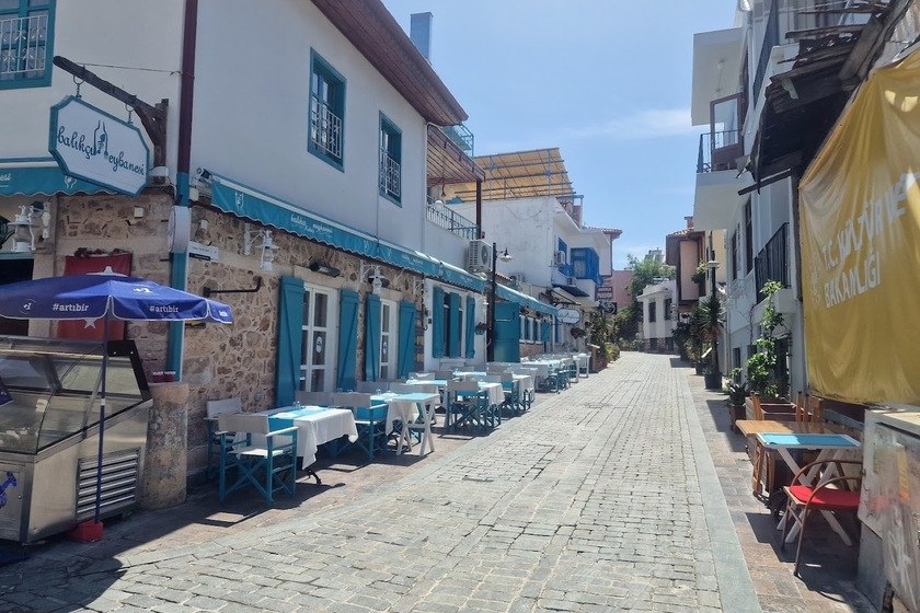 بازار قدیم آنتالیا. منبع عکس: گوگل مپ. عکاس: نامشخص