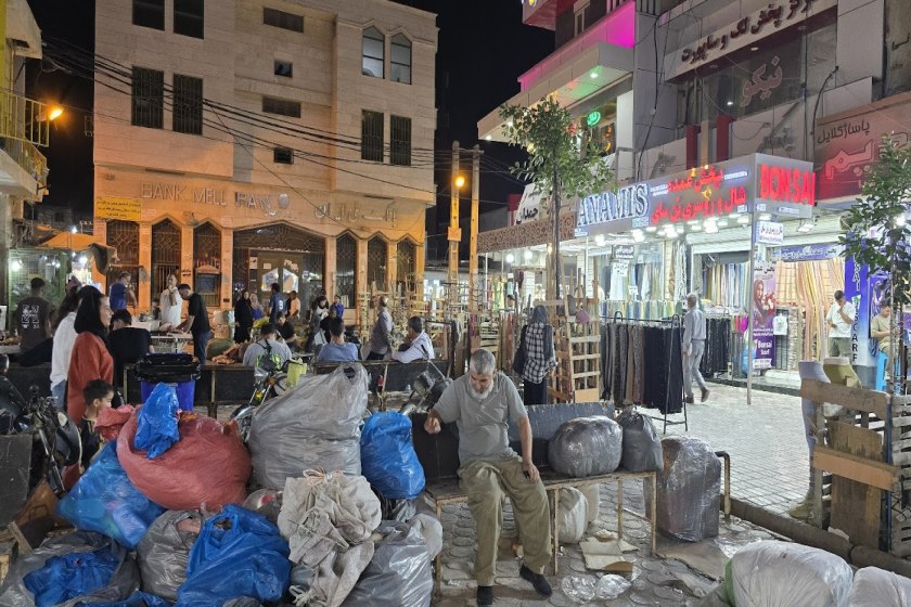 بازار قدیم درگهان قشم.  منبع عکس: گوگل‌مپ. عکاس: Houshidar Ildari