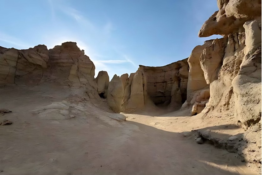 دره ستارگان قشم. منبع عکس: گوگل مپ. عکاس: آرزو تهرانی