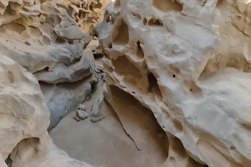 تنگه چاهکوه. منبع عکس: گوگل مپ. عکاس: فاطمه