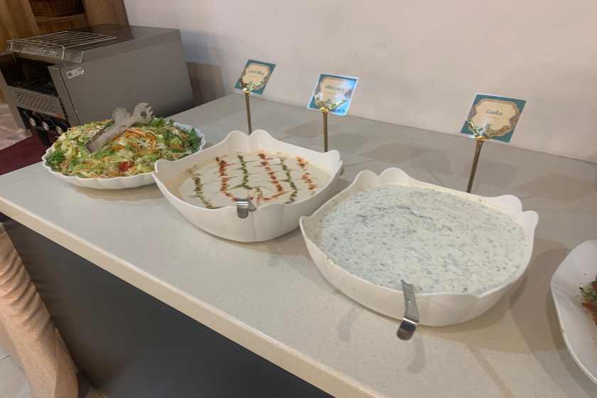 هتل شهدای خلیج فارس مشهد - غذا