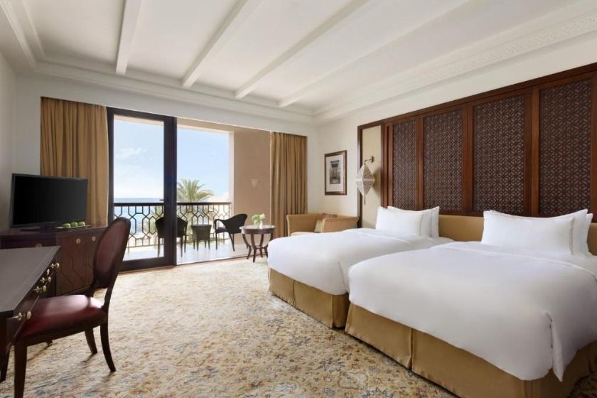 Shangri-La Al Husn, Muscat - Deluxe Twin Room with Sea View