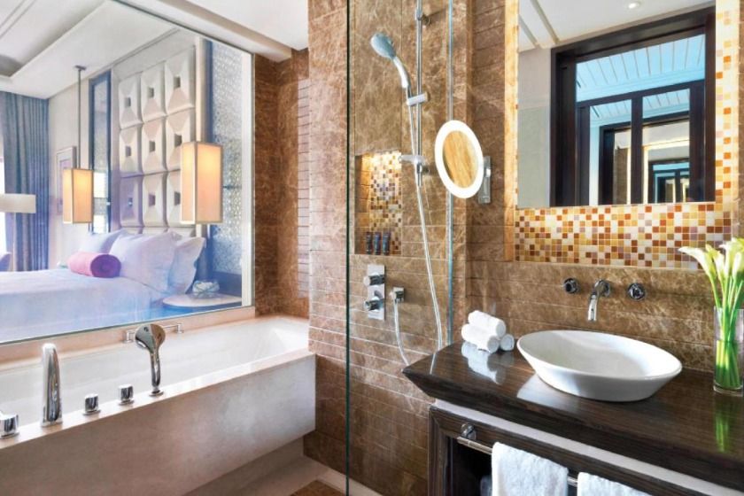 Al Bustan Palace, a Ritz-Carlton Hotel Muscat - Deluxe Twin Pool View, Guest room