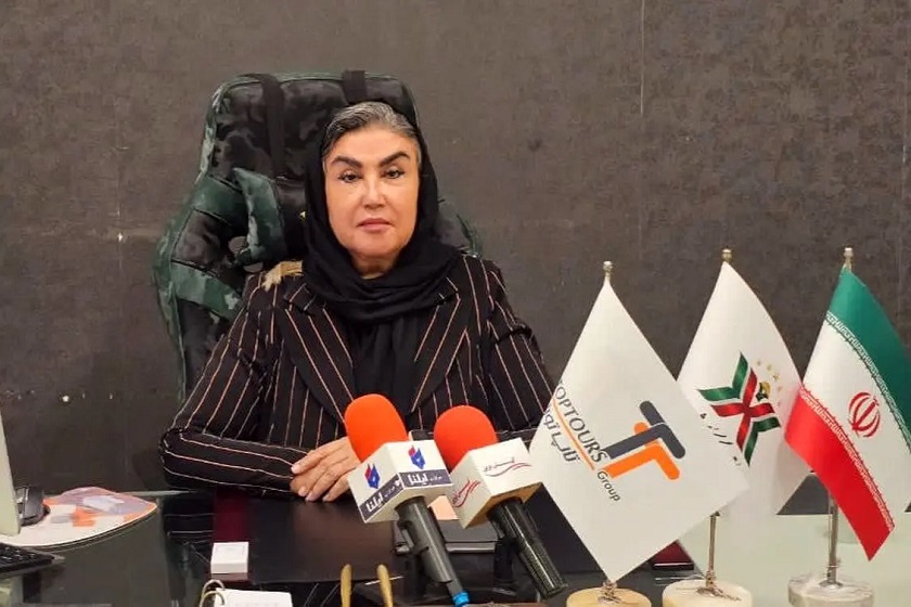 خانم مرضیه مهدی زاده - مدیرکل هتل بزرگ کوروش کیش