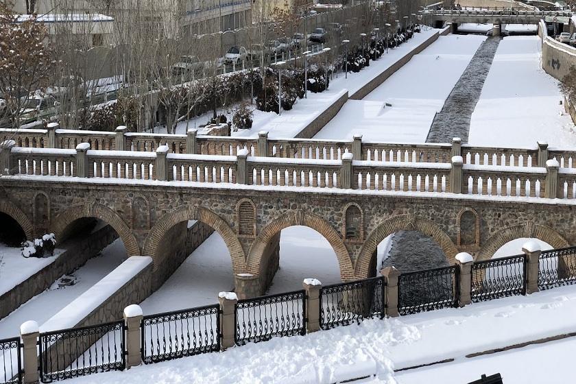 پل قاری تبریز. منبع عکس: گوگل‌مپ. عکاس: محمدعلی آزاد پور