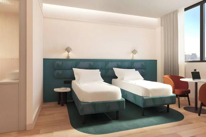 The Social Hub Amsterdam City - Deluxe Twin Room