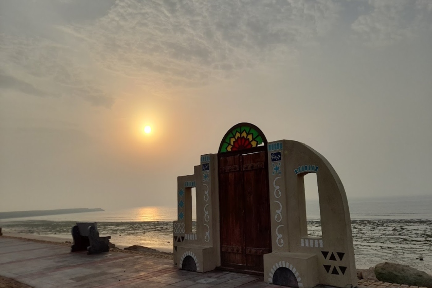 پارک سینما دریا قشم.  منبع عکس: گوگل‌مپ. عکاس: محمد نجفی