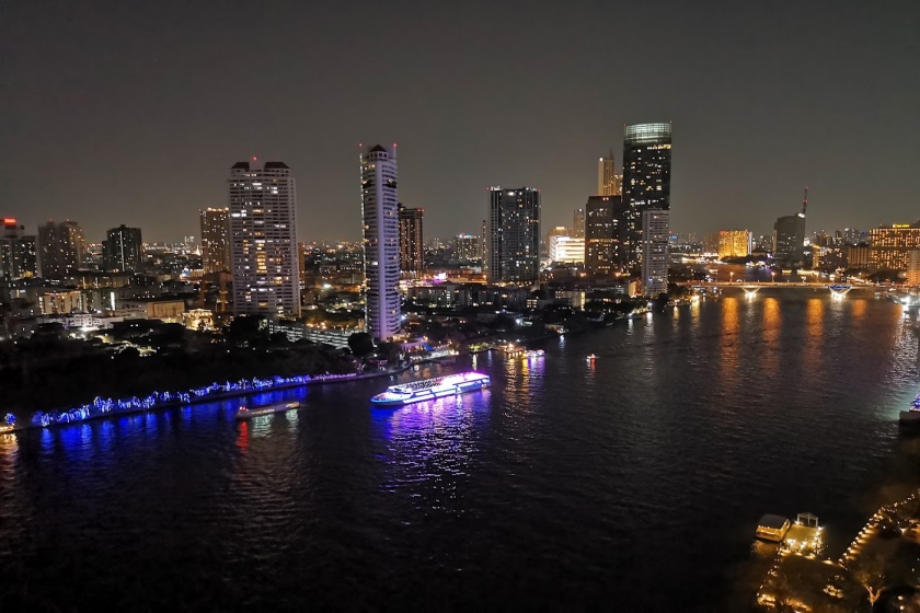 رودخانه چائو فرایا بانکوک. منبع عکس: گوگل‌مپ. عکاس: Lau Karn Fong