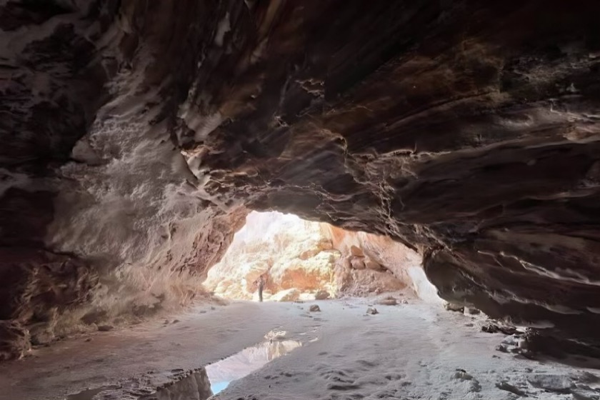 غار نمکدان قشم. منبع عکس: گوگل مپ. عکاس: محمد میردامادی