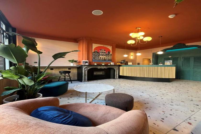 Heart of Amsterdam Hostel - lobby