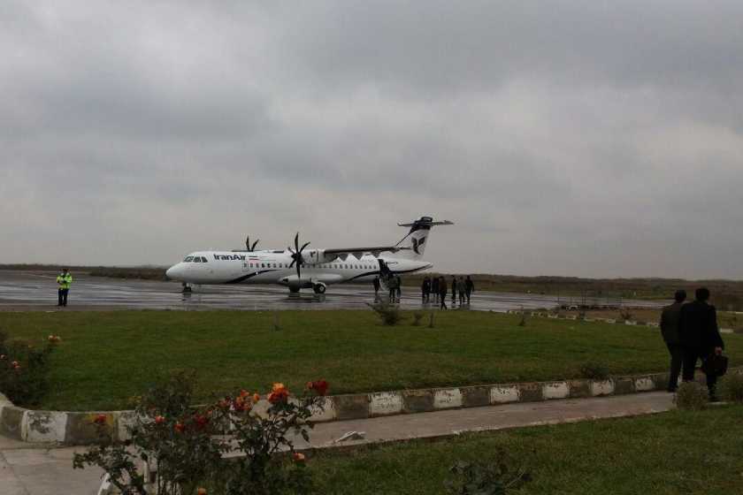 فرودگاه پارس آباد به دلیل کمبود مسافر تعطیل شد