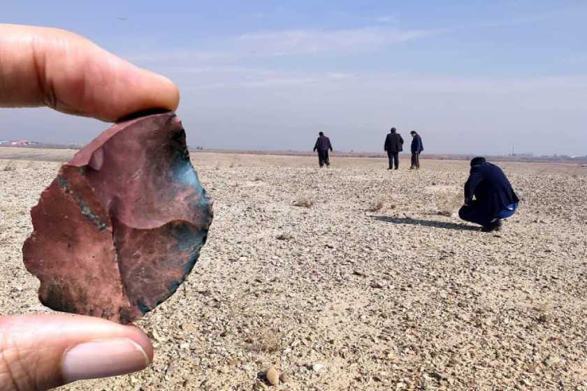 کشف ۲۴ محوطه پارینه‌سنگی در خراسان شمالی