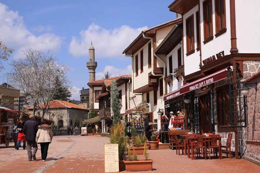 محله تاریخی هامامونو آنکارا . منبع عکس: گوگل مپ. عکاس: Suleyman Alkan